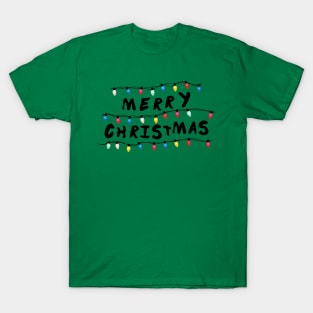 Stranger Things Merry Chritmas T-Shirt